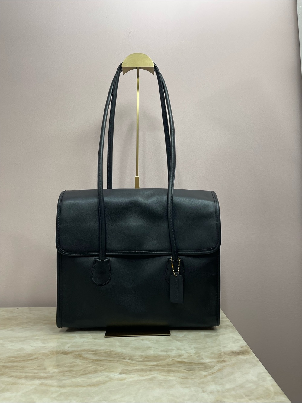 Vintage Coach Flap shopper